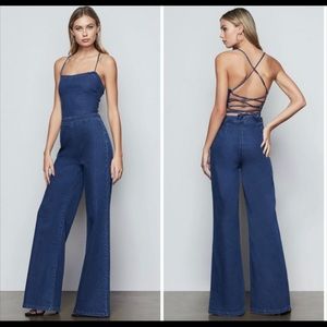 good american jean jumpsuit